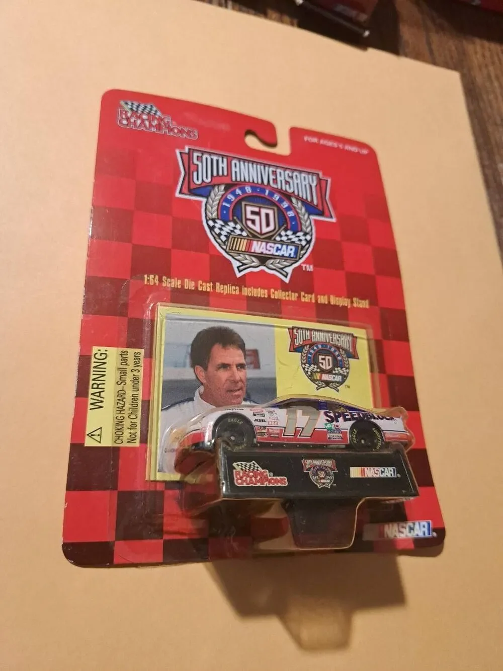 Vintage 1998 Racing Champions #17 NASCAR 50th Anniversary 1:64 Darrell Waltrip